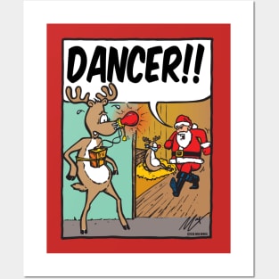 Bad Reindeer Posters and Art